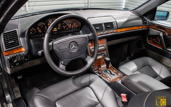 Mercedes-Benz CL cena 64888 przebieg: 241000, rok produkcji 1995 z Zielonka małe 379